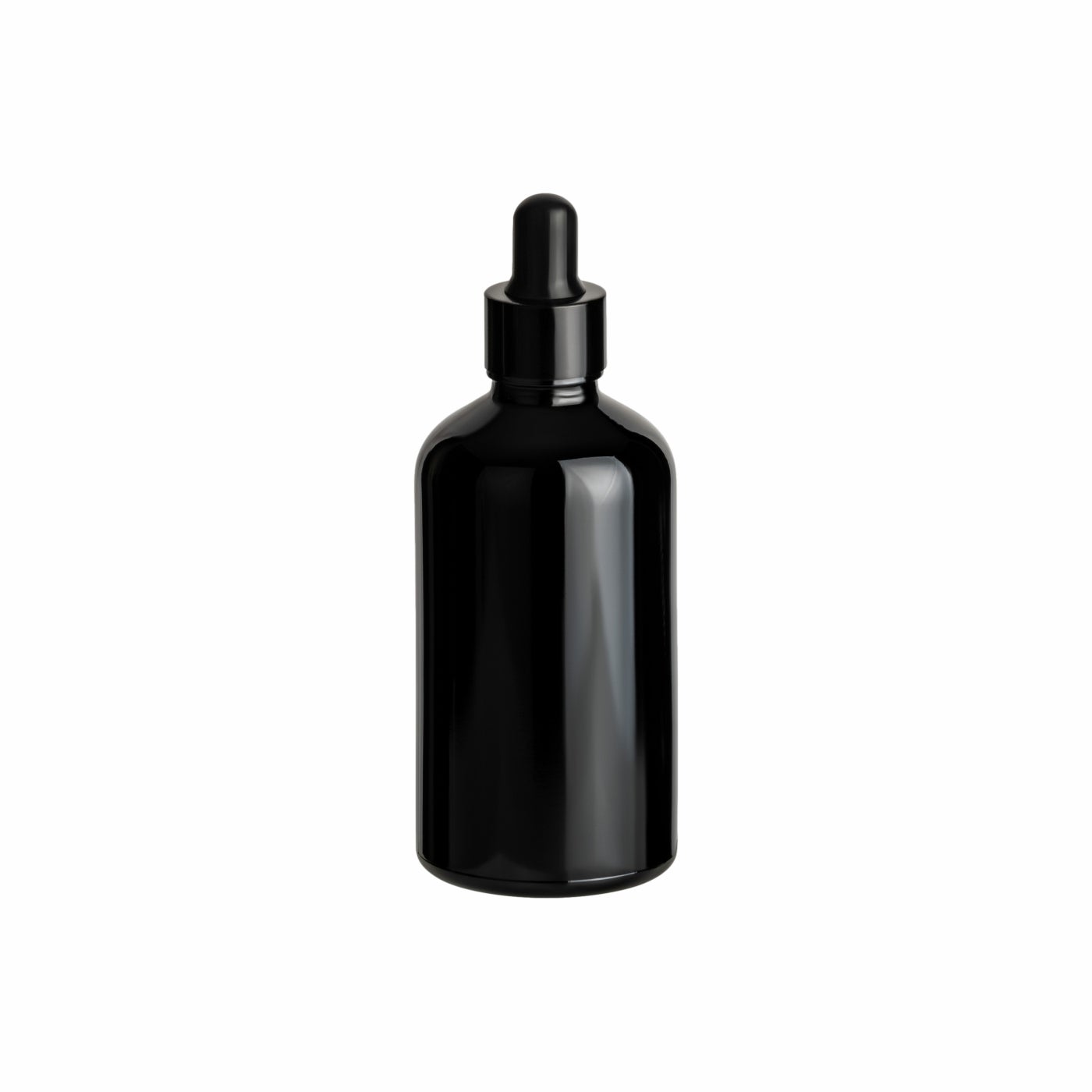 50 ml Pipettenflasche Schwarz mit Pipettengarnitur